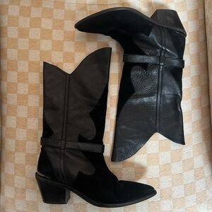 Spell & the Gypsy collective  Jesse Jane Cowgirl Boots 10/41 genuine leather